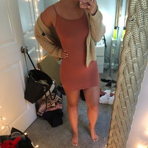 Bodycon tank top dress